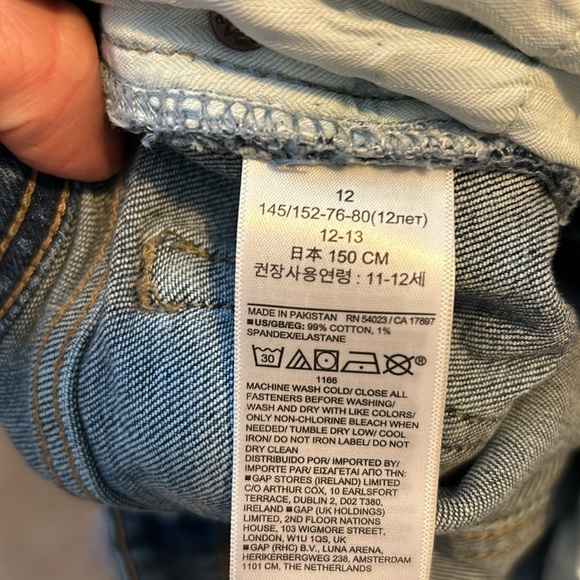 Gap Jeans, super cute size 12 - Picture 5 of 5